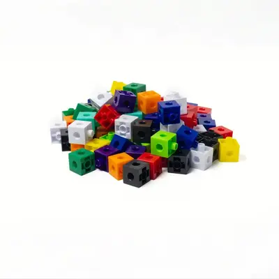 Kinder-3D-Zauberwürfel-Bausteinset mit Zahlen - 9