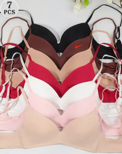 Wireless One-Piece Cup Bra, Breathable - 10