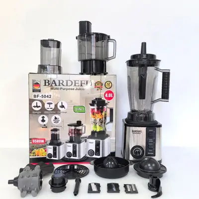 8-in-1 blender, 4L kapasiteli, paslanmaz çelik, ticari - 4