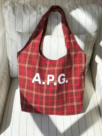 Plaid Women's Shoulder Bag, Korean Style, Winter - 9