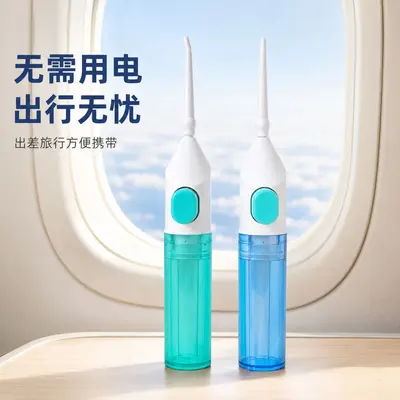 WATER FLOSS Taşınabilir Diş Duşu, Manuel ve Seyahat Modeli - 5