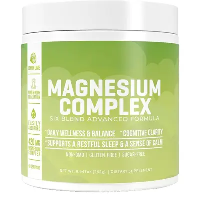 Grenzüberschreitendes Bestseller-Magnesiumglycinat-Pulver Nahrungsergänzung – Glycine Magnesium Powder Pfirsich-Tee