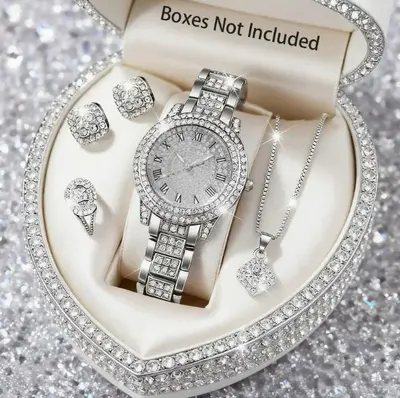 Women's quartz watch minimalist diamond-inlaid steel bracelet - 13