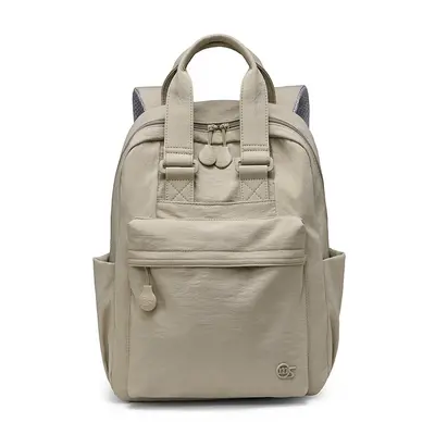 Women's Waterproof Nylon Backpack, Lightweight Large-Capacity Travel and School Bag - 8