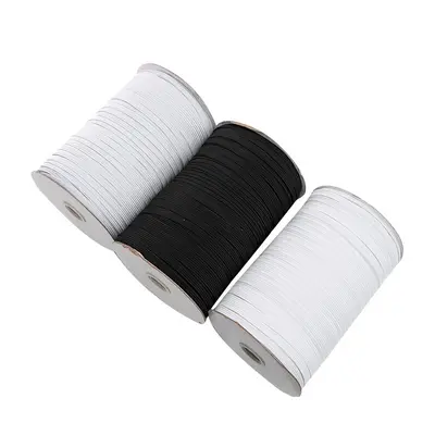 High-Elasticity Flat Elastic Band 3-12 mm, 2-4x Tension - 6