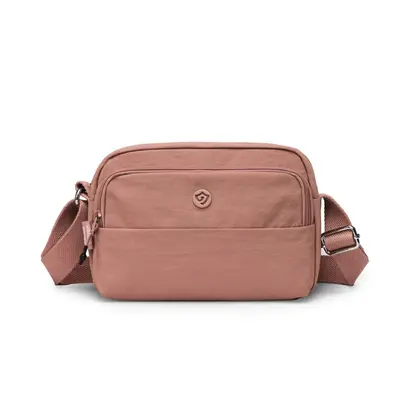 Women's Shoulder Bag, Water-Repellent Nylon Small Square Bag - 6