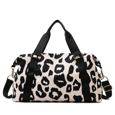 Travel Bag, Large Capacity Cow Print, Carry-on