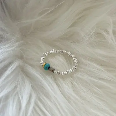 S925 Sterlingsilber einfacher Ring für Damen - 11