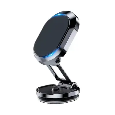 Aluminum Alloy Car Phone Holder, Rotatable, Foldable, Strong Magnetic - 6