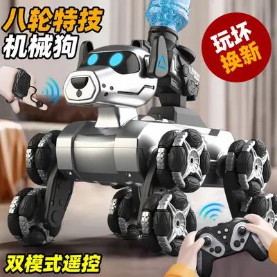 8-Wheel Stunt Robot Dog RC Car with Camera and Gesture Sensing - 5