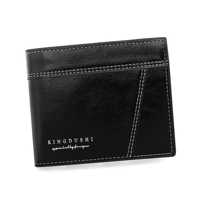 Men's Wallet Kingdushi with Zip Coin Pouch, Large Capacity - 6