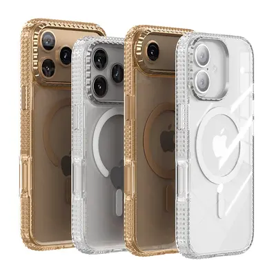 iPhone 17 Pro için manyetik emmeli koruyucu kılıf, düşmeye dayanıklı