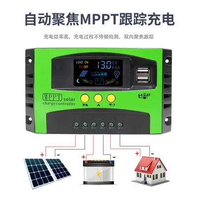 MPPT Solar Charge Controller 12V/24V for Street Light Systems