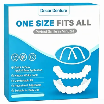 Sixth-Generation Seamless Realistic Dental Veneer for Upper and Lower Teeth - 6