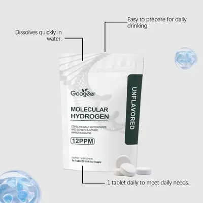 GOOGEER Hydrogen Wellness Tablets for Daily Care and Energy Support