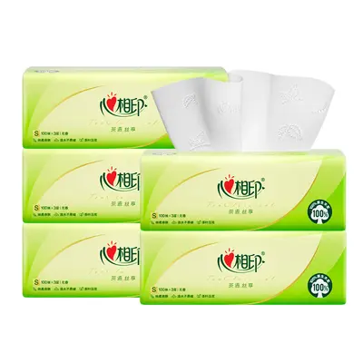 Üç katlı peçete, 100 yaprak, 5 paket, Çay Dili serisi