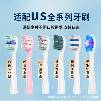 Usmile Replacement Brush Head, Compatible with Y1S/Y4/P1/P3/U1U2