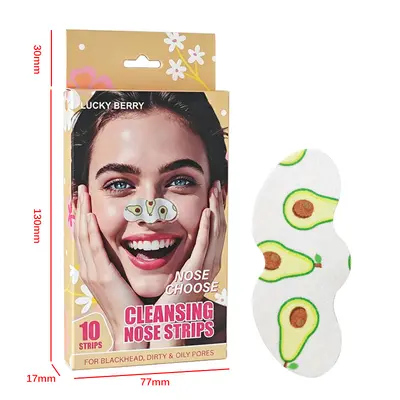 Peel-Off Blackhead Removing Nose Strips - 10