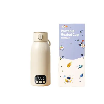 Portable Wireless Heating Baby Bottle Water Warmer Cup, 100℃