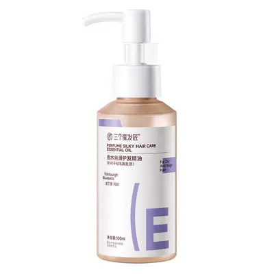 Эфирные масла для ухода за волосами Three Magic Hair Master Camellia восстанавливают сухие, пушистые, завитые и окрашенные волосы, делая их гладкими, ароматными и питательными. - 7