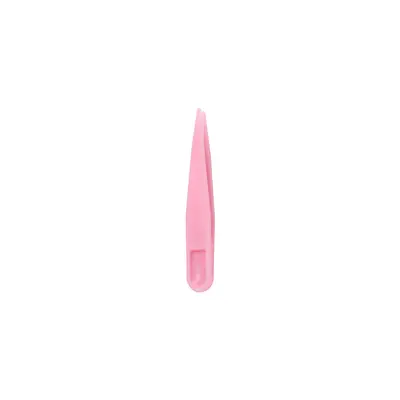 Bead Tweezers, Curved Tip Plastic Tweezers, for Nail Stickers - 12