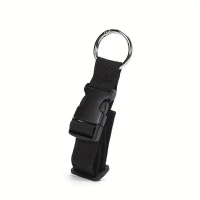 Plastic Buckle with Spring Ring for Backpacks and Luggage Packing Strap - 7