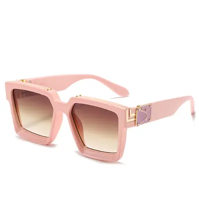 Large Square Disco Sunglasses, Unisex, Model 86229 - 11