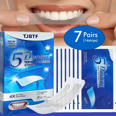 5D Teeth Whitening Strips, Removes Yellowing, Multiple Specifications - 2
