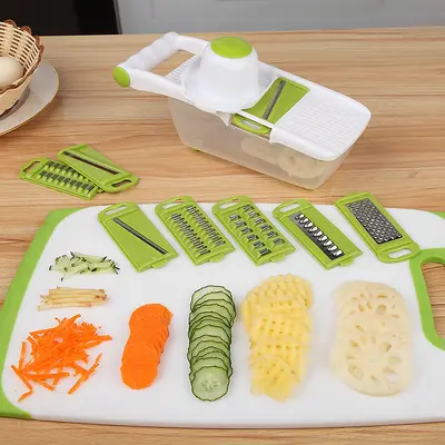Multifunctional Vegetable Chopper and Stainless Steel Grater