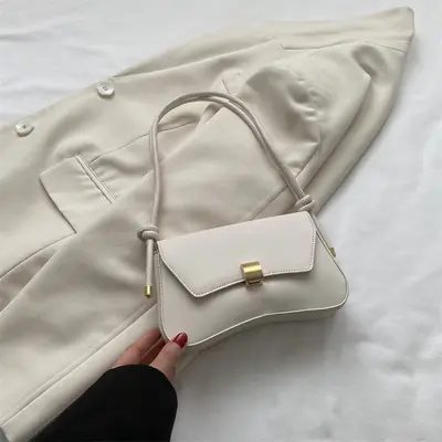 Luxury handbags for women 2025 new baguette bag retro hand bag underarm bag fashionable girls shoulder crossbody bag - 8