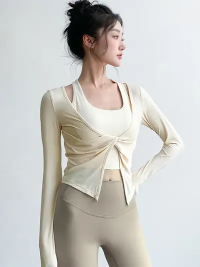 Damen-Yogaset Herbst, Langarm, Modell 2025 - 3
