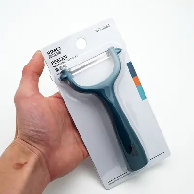 日美5384锋利水果削皮器家用削皮刀刮皮刀土豆苹果去刨皮瓜刨平口
