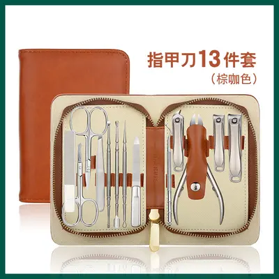 13-piece stainless steel nail care set - 8
