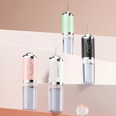 跨境便携式家用电动冲牙器口腔清洁去结石洗牙机水牙线IPX7防水