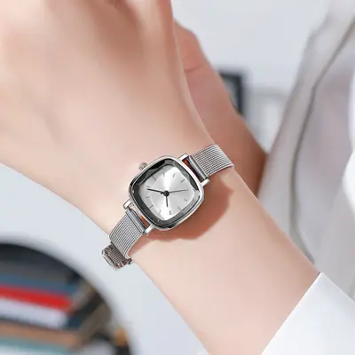 Kadın kol saati, minimalist tasarım, koreli stil - 3