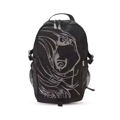 Korean-Style Y2K Anime Print Pirate Backpack, Niche Design - 7
