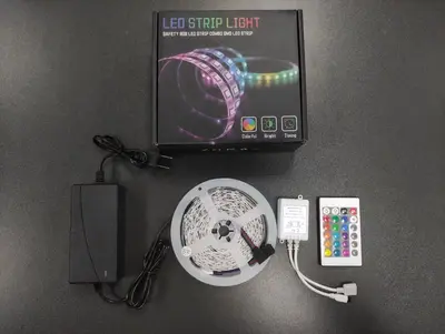 Sınır ötesi e-ticaret led set ışığı RGB renkli ışık ile usb arka plan yatak odası e-spor uzaktan kumanda oturma odası renkli karartma ışığı - 10