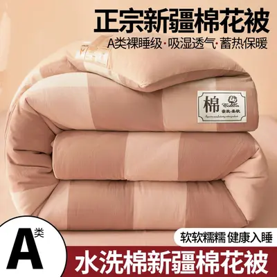Class A Xinjiang Cotton Quilt, Thickened, Single Size - 11