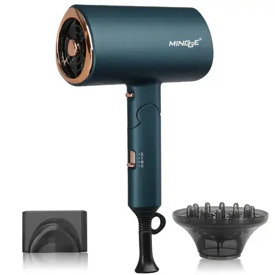 Foldable Hair Dryer, 110V, European, US and UK Standard - 9