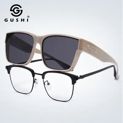 New daily style TR square polarized sunglasses, driving set for myopic men, premium sunglasses for women manufacturer wholesale