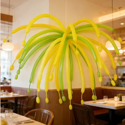 260 Magic Long Balloons in Dopamine Colours for Party Decoration - 13