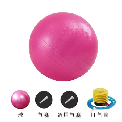 PVC Kalın Mat Yoga Topu 55 cm 65 cm 75 cm Fitness Topu - 12