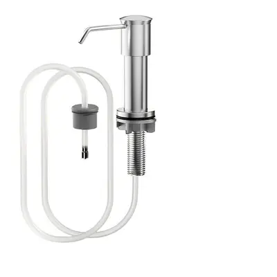 304 Stainless Steel Sink Soap Dispenser, Pump Detergent Dispenser - 6