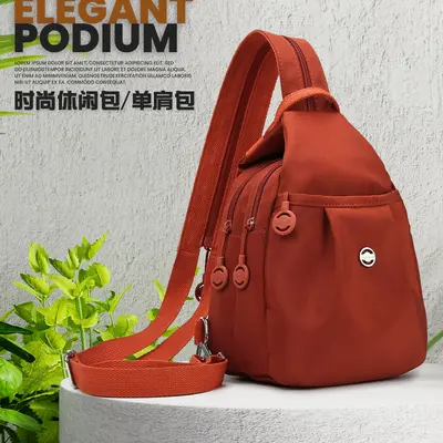 Minimalist Multi-Layer Nylon Large Capacity Backpack - 3