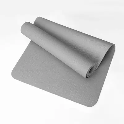 TPE-Yogamatte 6/8 mm mit Positionslinien, verdickt - 12