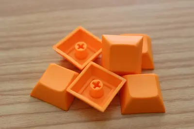 DSA düşük profilli PBT mekanik klavye tuş başlıkları çok renkli 1u tuş başlıkları MX çapraz krizantem tuş başlığı eşit yükseklikteki tuş başlıkları opak. - 13
