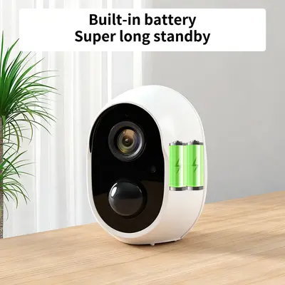 Wireless WiFi surveillance camera, 3MP, smart home