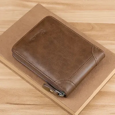 Herrenbrieftasche aus PU, kurz, mit Führerscheinfach - 9