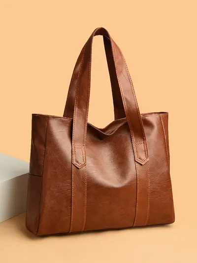 Women's Large Soft Leather Tote Bag