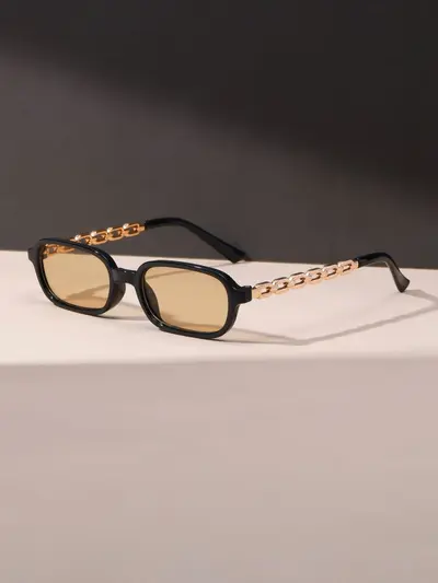 Square Small Frame UV Protection Sunglasses, 5-Pair Set - 7